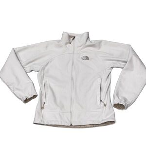 The North Face Cream Windwall Jacket